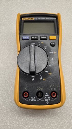 Fluke True Rms Digital Multimeter With Leads Ebay