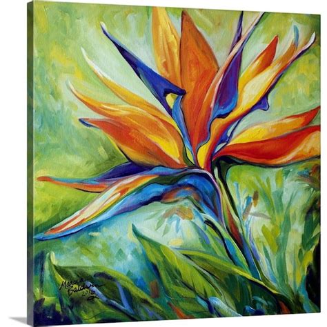 Greatbigcanvas Blessed Day Bird Of Paradise By Marcia Baldwin Canvas