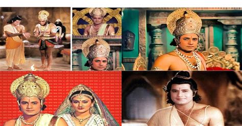 nostalgic pictures  ramanand sagars ramayan