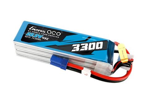 Gens Ace Mah V C Lipo Batteri Ec Stik S Lipo