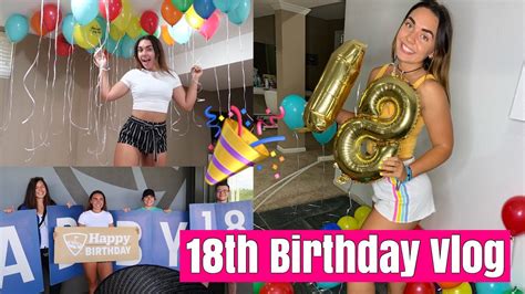 My 18th Birthday Vlog Youtube