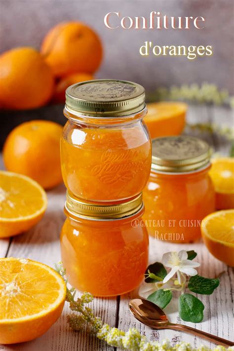 Confiture d oranges maison très facile Gâteau et cuisine Rachida