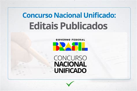 Concurso Nacional Unificado 2024 Confira Seu LOCAL De PROVA