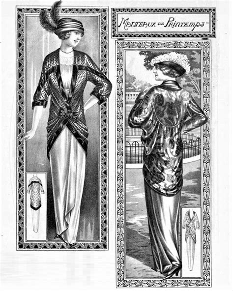 1913 Élégances Féminines in 2024 Fashion history 1910s fashion