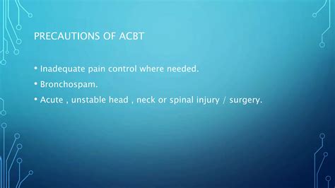 Airway Clearance Techniques Ppt Free Download