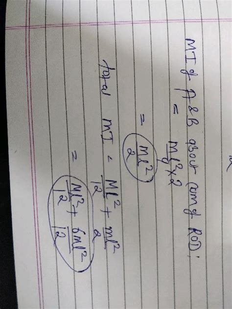 Av Subjective Two Particles A B Of Mass M Each And Moving With