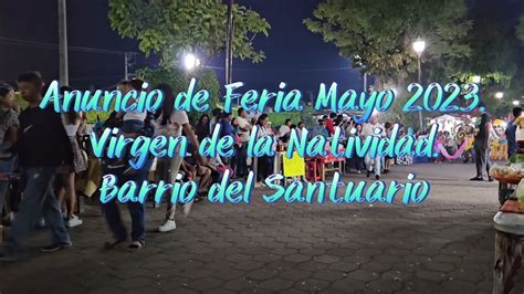 Anuncio De Feria Mayo Virgen De La Natividad Barrio Del Santuario