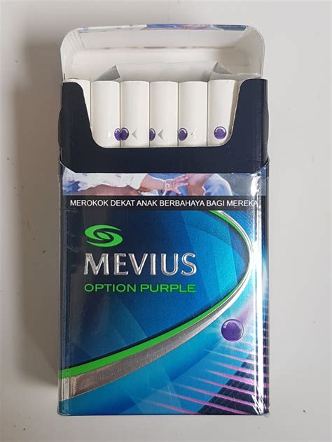 Mevius Option Purple Spm Menthol Ultra Lights Dengan Purple Capsule