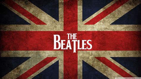 The Beatles British Flag Logo 13" x 19" Action Figure Backdrop Photo ...