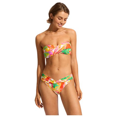 Seafolly Wonderland Twist Bandeau Bikini Top Damen Online Kaufen