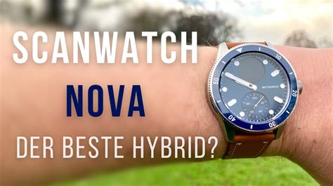 Withings Scanwatch Nova Review Deutsch Youtube