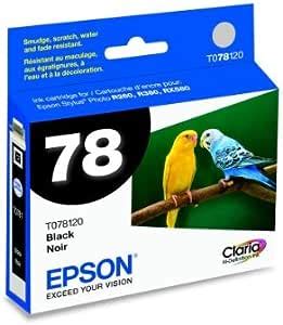 Amazon Epson 78 Black OEM Ink Cartridge 300 Pages Part