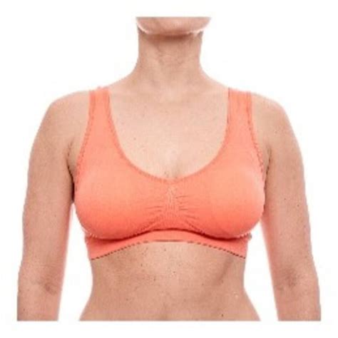 Brasier Secret Treasures Talla 36B Tirantes Anchos Coral Walmart