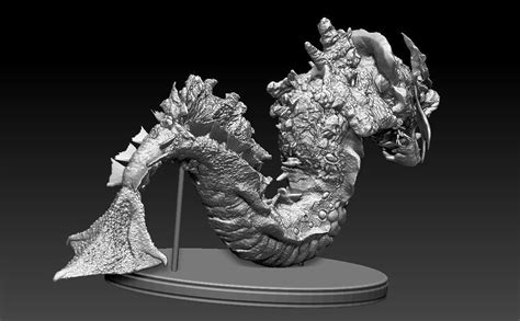 Gyarados - Pokemon FanArt 3D model 3D printable | CGTrader