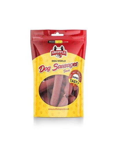 Snuffle Dog Duck Sausage 80g Ferapl