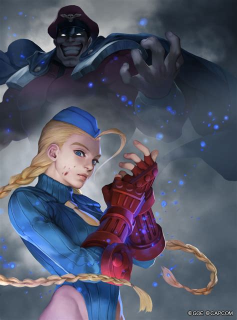 cammy white and m. bison (street fighter and 1 more) drawn by shiyuu