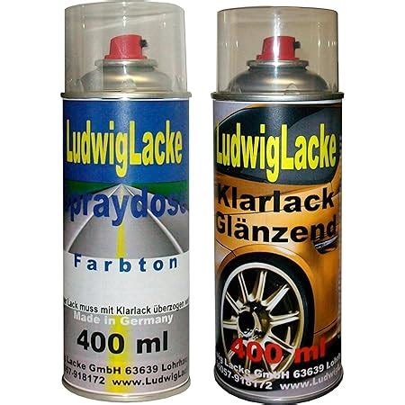 Ludwig Lacke La M Mercatoblau F R Vw Premium Spray Set Autolack K