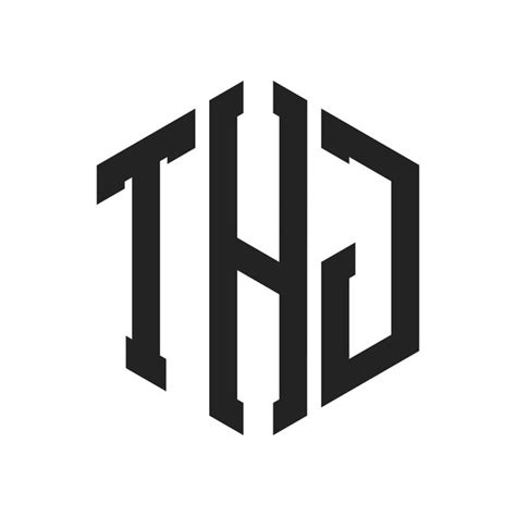 premium vector thj logo design initial letter thj monogram logo
