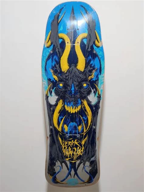 Santa Cruz Erick Winkowski Primeval Extremely Rare Colorway Skateboard