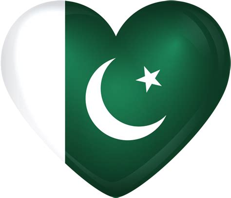 Download Pakistan Flag Heart Shaped | Wallpapers.com