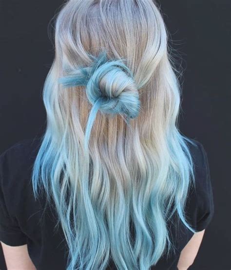 30 Cool Hair Colors To Try In 2019 A Fashion Star Blue Ombre Hair