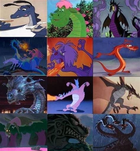 Disney Dragons In Movies By Dramamasks22 On Deviantart Disney Dragon