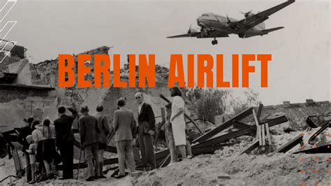 The Berlin Airlift: US and British Allies Air Drop Tons of Supplies ...