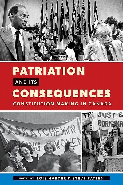 Patriation and its consequences : constitution making in Canada | WorldCat.org