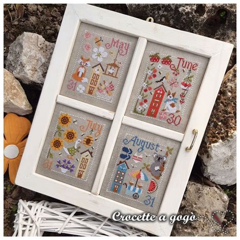 CROCETTE A GOGO The Time Window Part 2 Counted Cross Stitch Pattern May