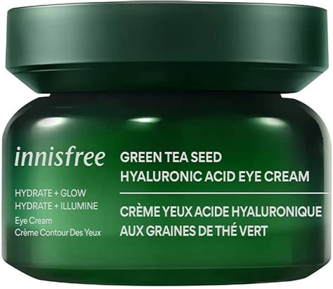 Innisfree Green Tea Hyaluronic Acid Hydrating Eye Cream Ingredients