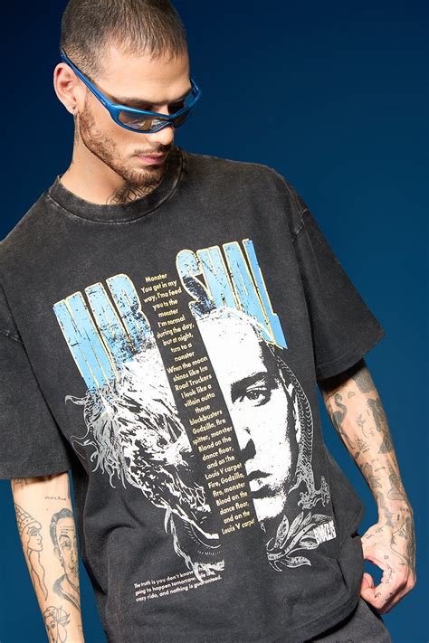 Slim Shady Oversized T Shirt Bonkers Corner