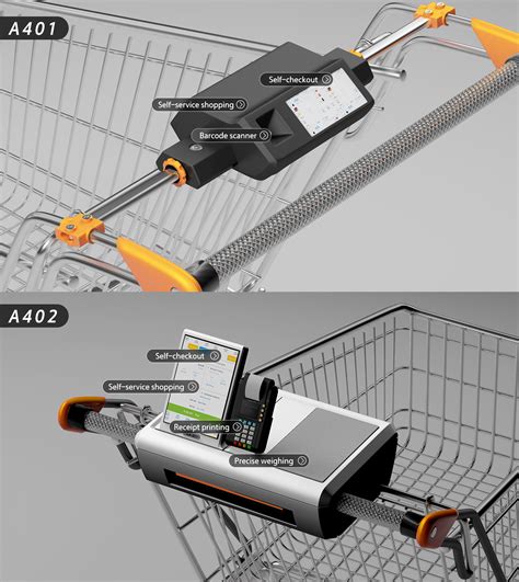 Automated Smart Robot Shopping Grocery Trolley Cart Manufacturer Fdata