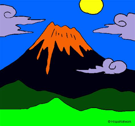 Dibujo De Monte Fuji Pintado Por Bolcan En Dibujos Net El D A