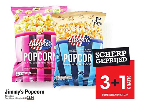 Jimmy S Popcorn Aanbieding Bij De Kweker Folders Nl