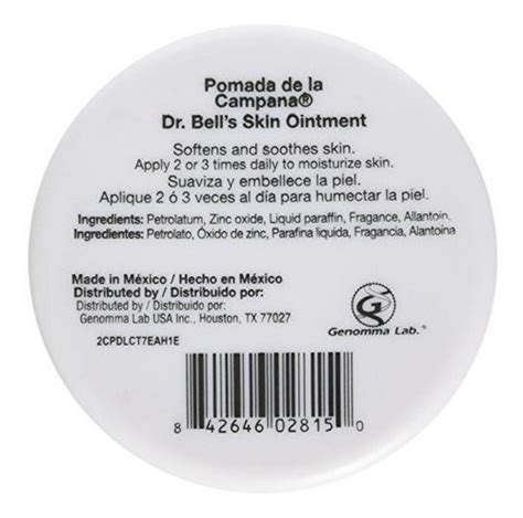 El Dr Campanas Pomada Pomada De La Campana 26 Oz Paquet Envío Gratis