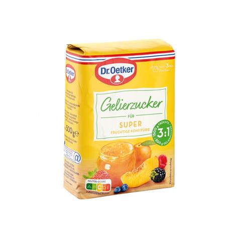 Dr Oetker Super Gelierzucker 3 1 500g Lebensmittel Versand Eu Leb