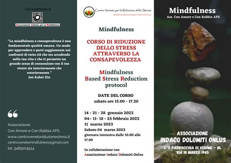 Corso Mindfulness MBSR A Belluno Gennaio Marzo 2023 Centro Veneto