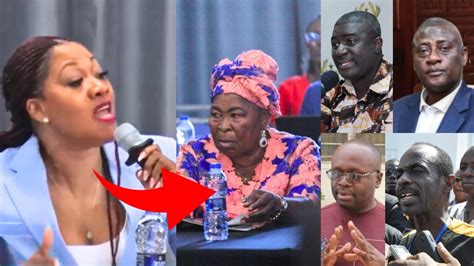 Break Ec To A Akua Donkor From Ipac Meetings After Ttack Ng Mahama