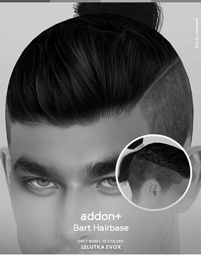 Second Life Marketplace Demo Addon Bart Hairbase Lel Evox