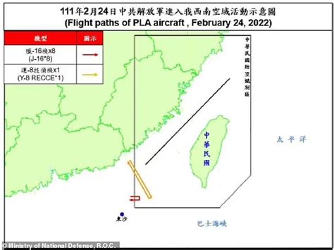 Letters Chinese Flights Into Taiwanese Airspace Creates Uncertainty