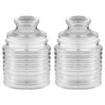 Buy Roxx Arcadia Glass Pop Jar 450 Ml Set Of 2 Online At Best Prices