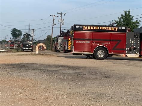 Adam's Scrap Recycling in Greenville Co. on fire