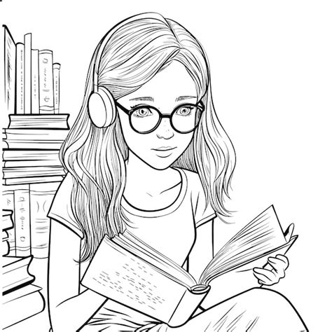 Girl Drawing Book Vectors & Illustrations for Free Download