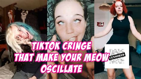 Cringiest Tiktok Videos That Make Your Meow Meow Oscillate Youtube