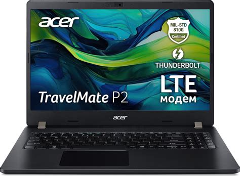 Ноутбук Acer TravelMate P2 TMP215 53 555V NX VPWEU 007 Shale Black