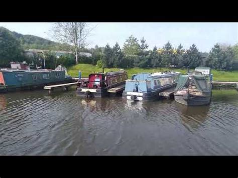 New Mills Marina And Peakforest Canal In The Sunday Sun Highpeak