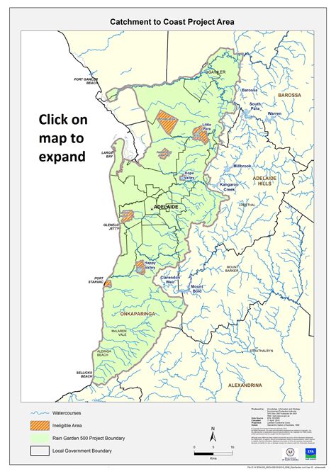 catchment  coast metropolitan adelaide epa