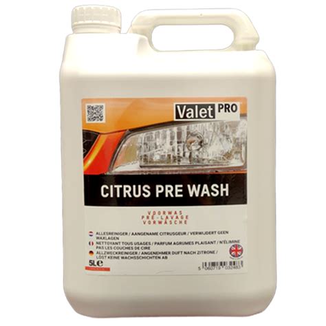 Valet Pro Citrus Pre Wash Ml Bb Carcare