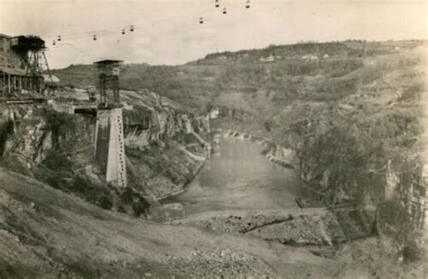 Carte Barrage De Genissiat Vue Gorge Du Rh Ne Avant Mise En Eau Ebay