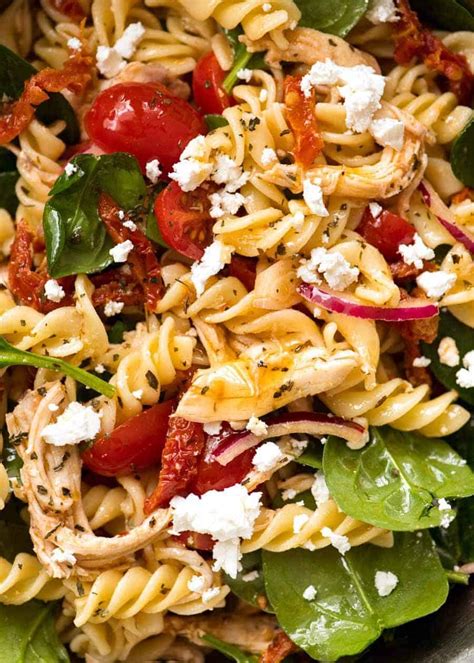 Pasta Salad With Sun Dried Tomatoes RecipeTin Eats